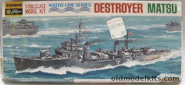 Fujimi 1/700 IJN Destroyer Matsu, 0807-100 plastic model kit